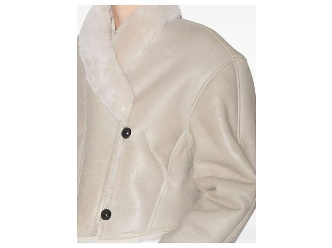 Isabel Marant Abrigo Blanco - vista 8
