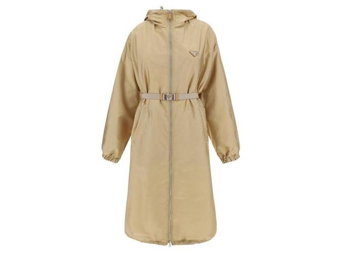Prada Impermeable ligero de nylon reciclado SOOO Naranja - vista 4