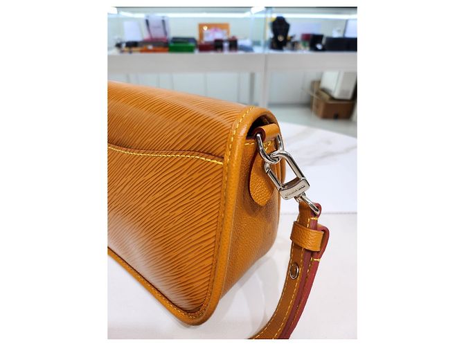 Louis Vuitton Borsa a Spalla e Crossbody Epi Marrone - vista 20