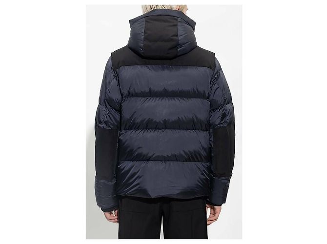 Burberry Giacca puffer con cappuccio e maniche staccabili Nero - vista 6