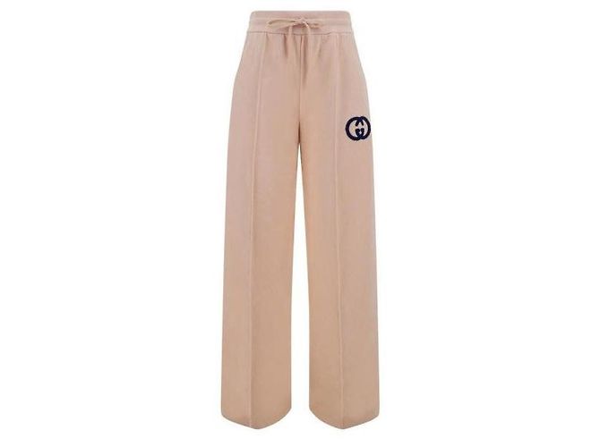 Gucci Pantalones de chándal de jersey de algodón Naranja - vista 4