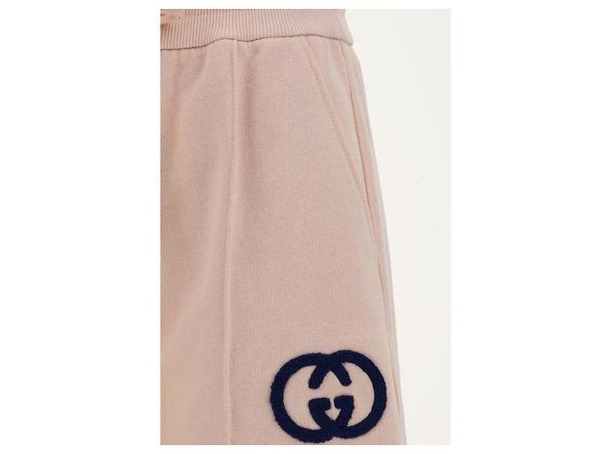 Gucci Pantalones de chándal de jersey de algodón Naranja - vista 6