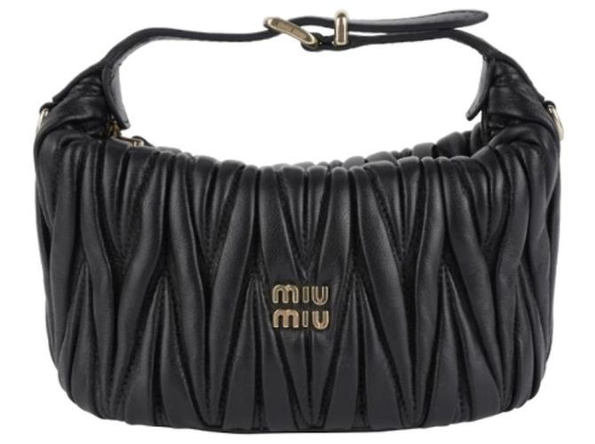 Miu Miu Mini bolsa de ombro Preto - vista 2