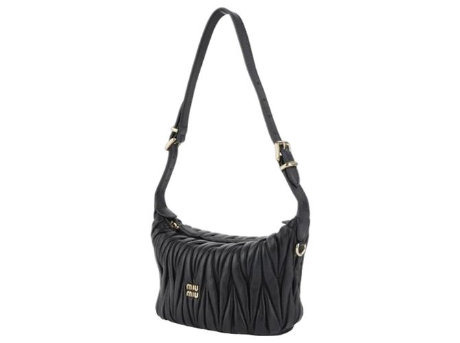 Miu Miu Mini bolsa de ombro Preto - vista 4