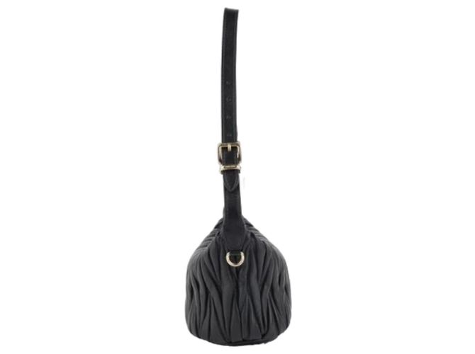 Miu Miu Mini bolsa de ombro Preto - vista 5