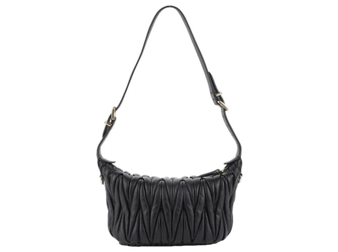 Miu Miu Mini bolsa de ombro Preto - vista 6