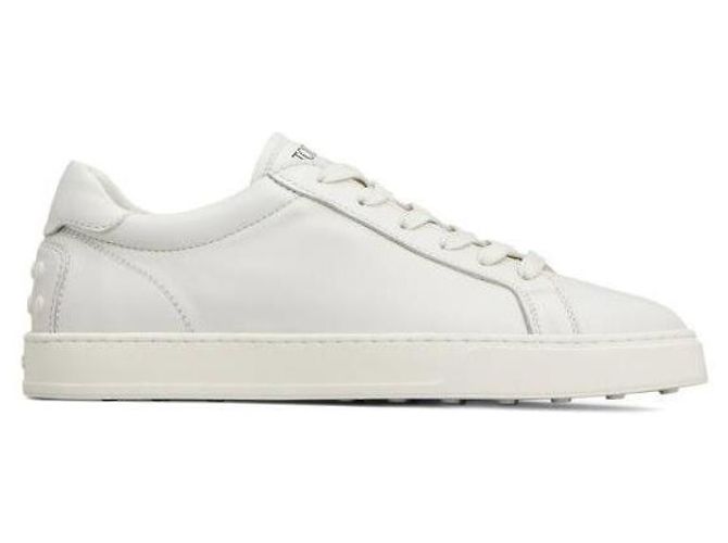 Tod's Sneakers con lacci e logo Bianco - vista 3
