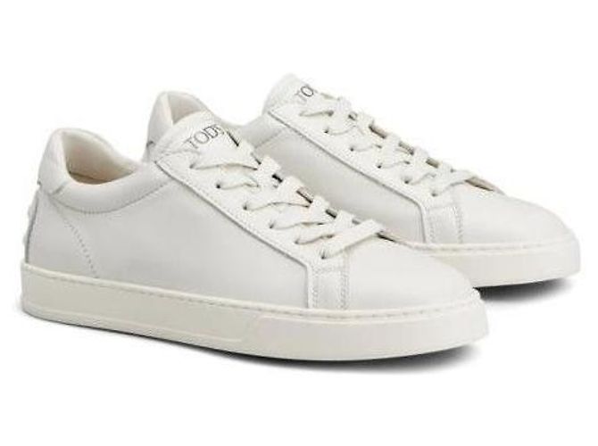 Tod's Sneakers con lacci e logo Bianco - vista 4