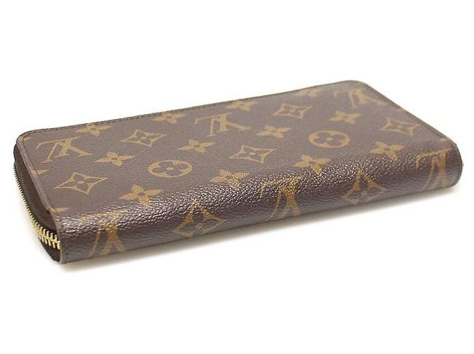 Louis Vuitton Langer Zippy Geldbeutel aus Monogramm-Canvas in Fuchsia Pink - Ansicht 5