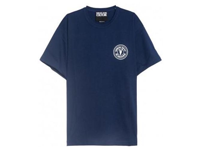 Versace T-Shirt mit gesticktem Emblem Schwarz - Ansicht 5