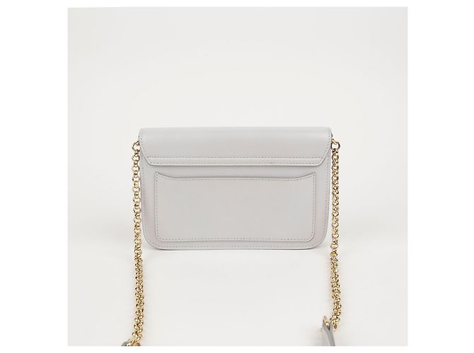 Chloé Bolsa transversal com corrente Branco - vista 3