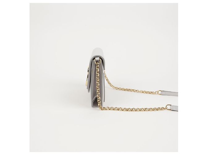 Chloé Bolsa transversal com corrente Branco - vista 4