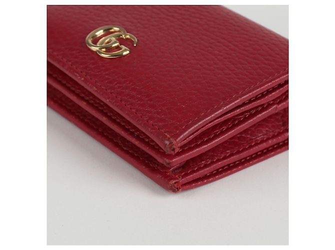 Gucci GG Marmont Kartenetui Rot - Ansicht 8