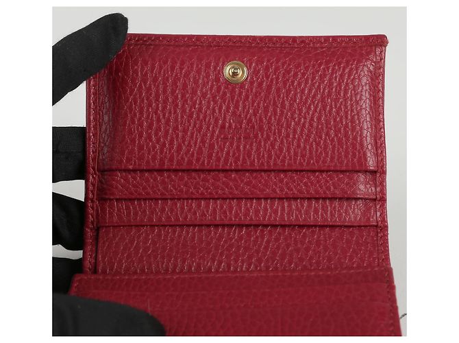 Gucci GG Marmont Kartenetui Rot - Ansicht 9