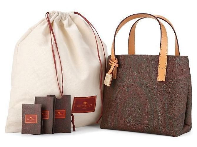 Etro Borsa Tote Donna in Jacquard Paisley - vista 10