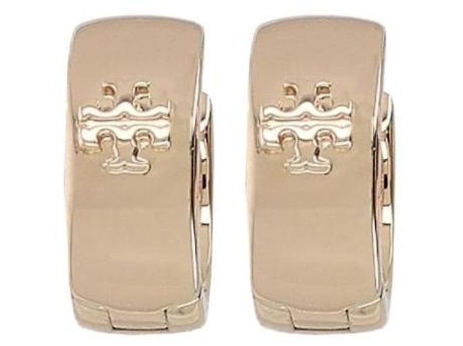 Tory Burch Pendientes Huggie Dorado - vista 5