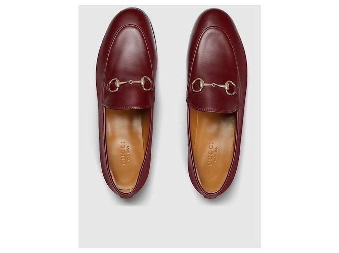Gucci Mocassini Horsebit Jordan AADCW Rosso - vista 7