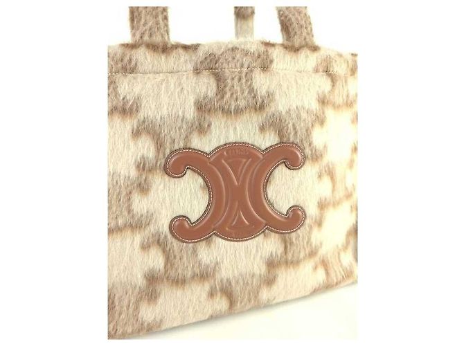 Cabas Céline La Borsa Tote Mohair Triumph - vista 2
