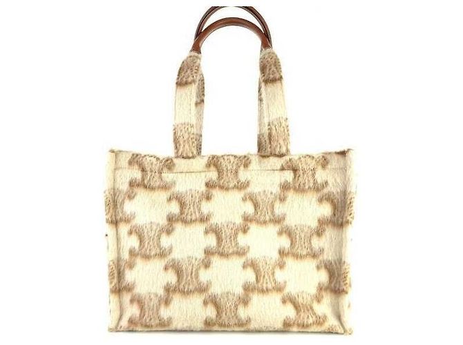 Cabas Céline La Borsa Tote Mohair Triumph - vista 4