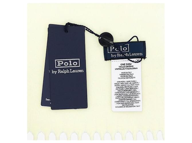 Ralph Lauren Sciarpa in lana con frange Solid Pony Multicolore - vista 9