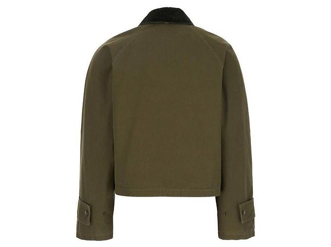 Burberry Chaqueta de campo de algodón Multicolor - vista 5