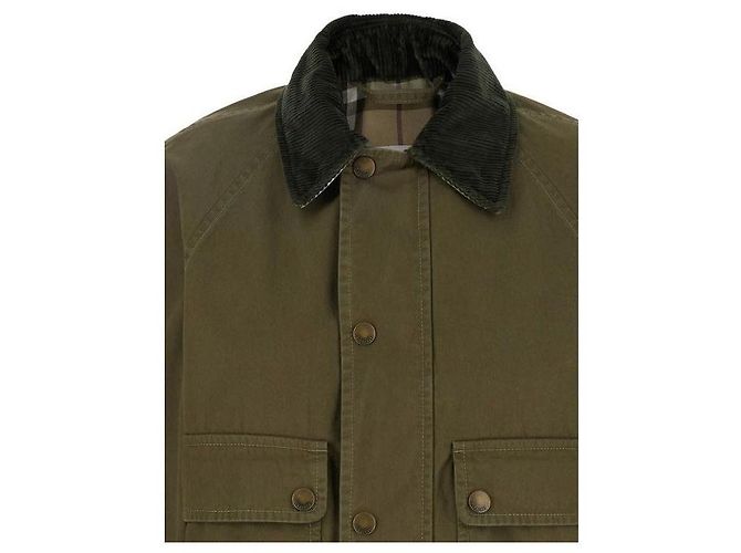 Burberry Chaqueta de campo de algodón Multicolor - vista 6