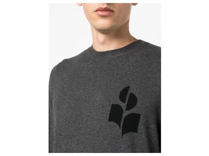 Isabel Marant Logo-Pullover Schwarz - Ansicht 8