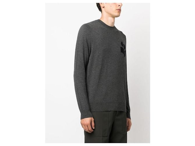 Isabel Marant Logo-Pullover Schwarz - Ansicht 9
