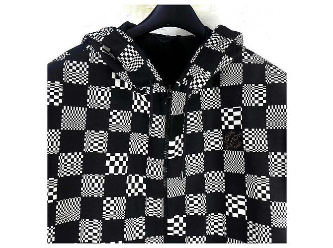 Louis Vuitton Giacca con cappuccio Damier Multicolore - vista 2