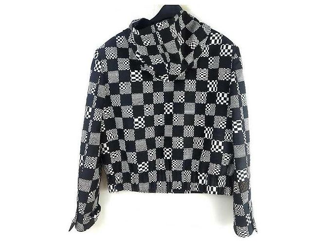 Louis Vuitton Giacca con cappuccio Damier Multicolore - vista 3