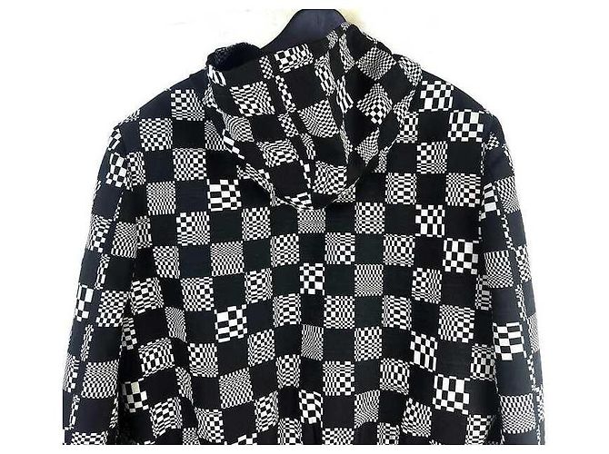 Louis Vuitton Giacca con cappuccio Damier Multicolore - vista 4