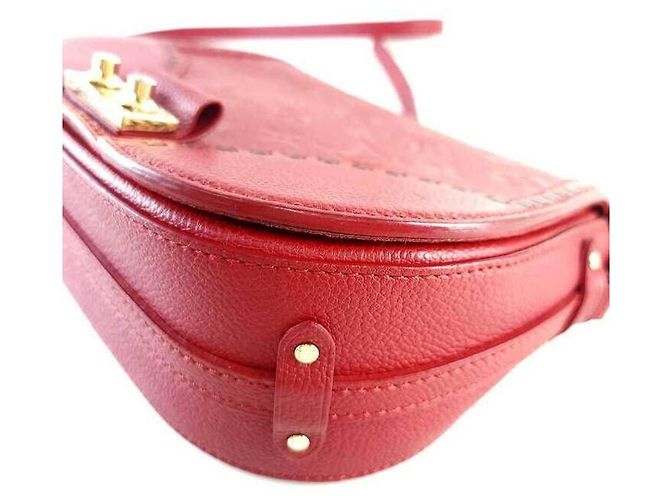 Louis Vuitton Borsa a Spalla Monogram Ginette Rosso - vista 5