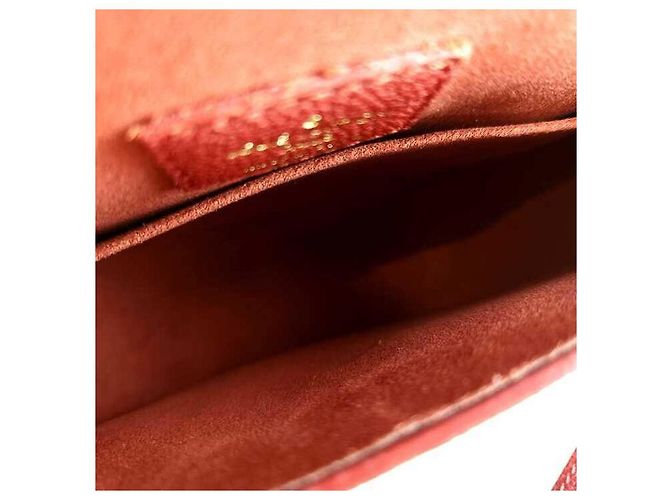 Louis Vuitton Borsa a Spalla Monogram Ginette Rosso - vista 6