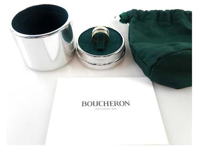 Boucheron Großer Quattro Klassischer Ring Schwarz - Ansicht 9