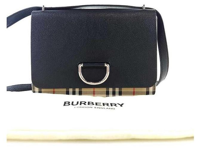 Burberry Vintage Check D-Ring Umhängetasche - Ansicht 6