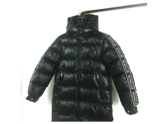 Moncler Jaqueta acolchoada com capuz Preto - vista 2