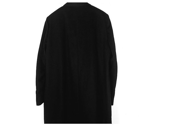 Dior Abrigo doble de cachemira Negro - vista 4