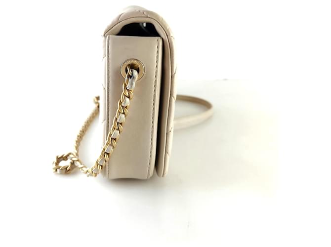 Chanel Borsa a Spalla CC Flap Arancione - vista 3