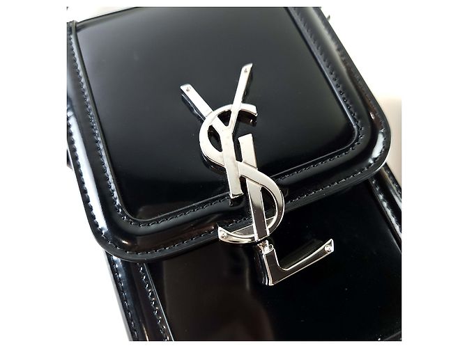 Saint Laurent Borsa a tracolla Solferrino Nero - vista 8