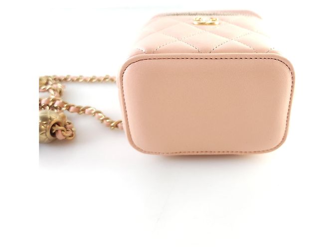 Chanel Borsa a tracolla Golden Ball Vanity Arancione - vista 4
