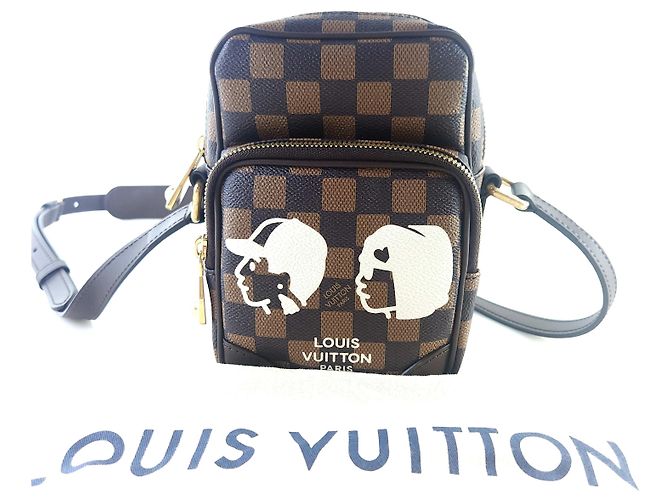 Louis Vuitton Borsa a tracolla Damier Amazone Multicolore - vista 6