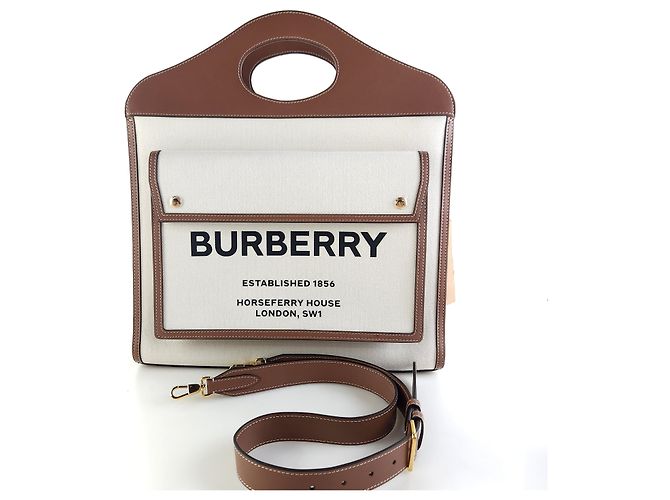 Burberry Borsa Tote con tasca Borsa a Spalla - vista 8