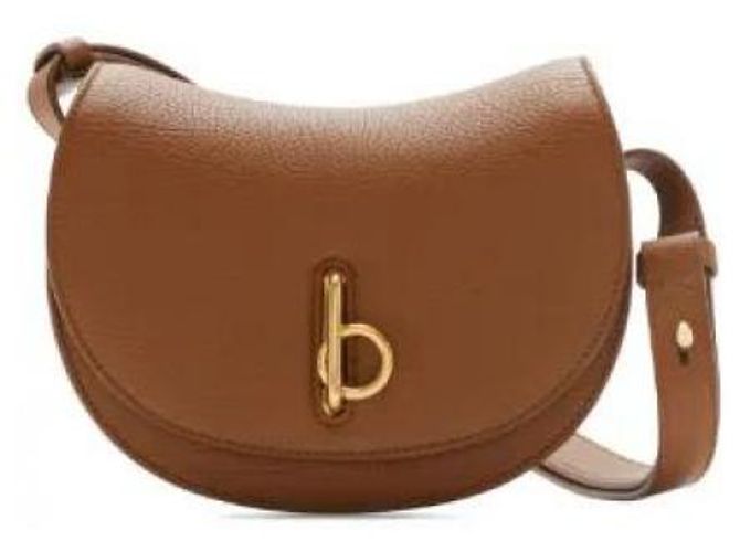 Burberry Borsa con fori di bloccaggio mini Marrone - vista 4