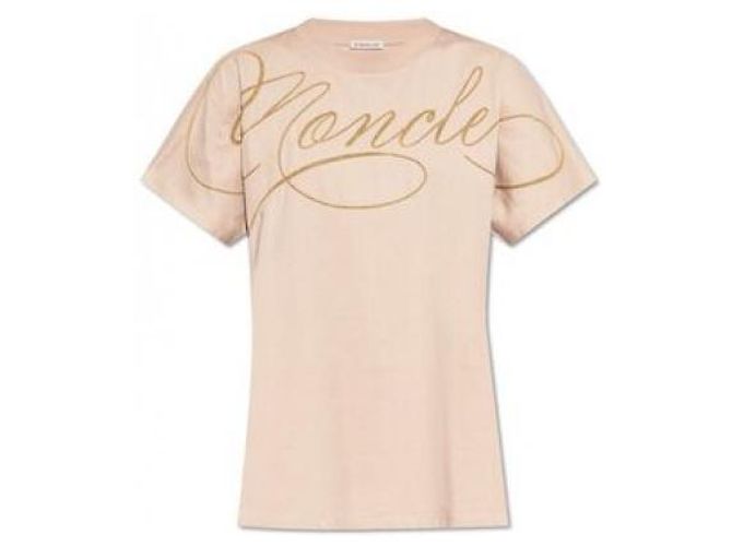 Moncler Camiseta de algodón con bordado de logo - vista 4