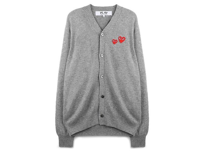 Comme Des Garcons Double Wappen Cardigan - Ansicht 3