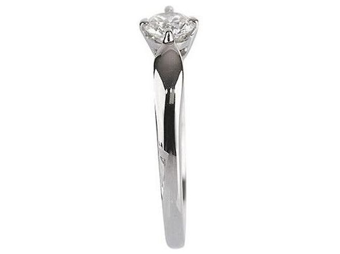 Bulgari Venetia Torcello Hochzeitsring aus Platin mit Diamant Größe Silber - Ansicht 3