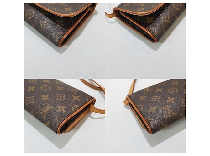 Louis Vuitton Pochette Twin GM Monogram Marrone - vista 7