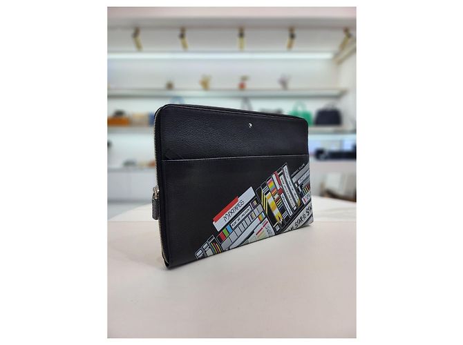 Montblanc Pochette Mix Tape Portfolio Noir - vue 5