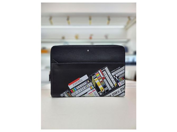 Montblanc Pochette Mix Tape Portfolio Noir - vue 9