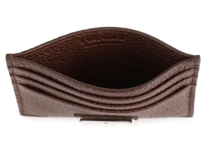 Prada Leather Card Wallet Red - view 7